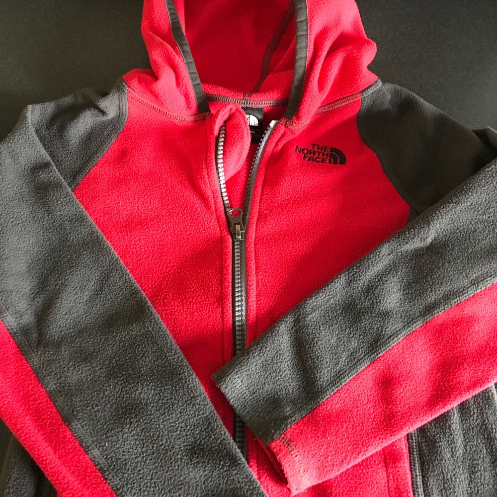Boys fleece North Face jacket
